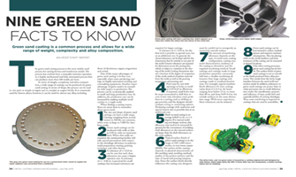 Nine Green Sand Facts to Know | Metal Casting Design & Purchasing