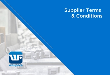 Supplier Terms and Conditions