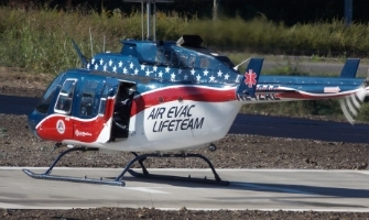 PERRY COUNTY HELIPAD OPENS AT WAUPACA FOUNDRY