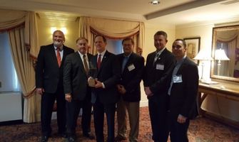 AFS present Eagle Award to Senator Toomey
