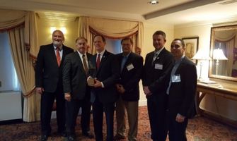  AFS present Eagle Award to Senator Toomey