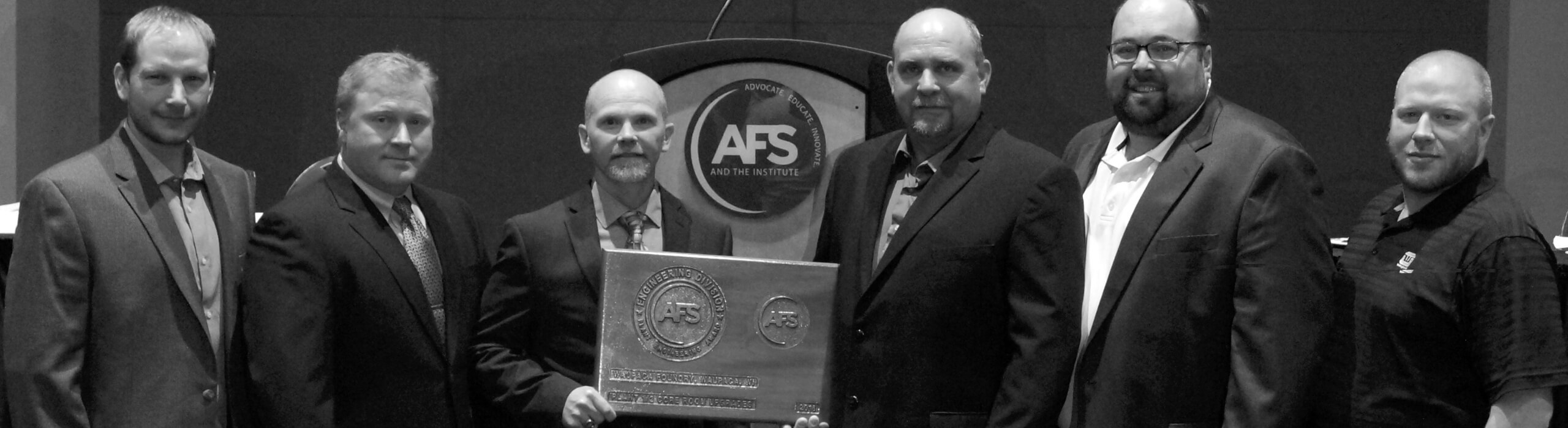 Waupaca Foundry team Earns Industry Awards for Metalcasting Excellence