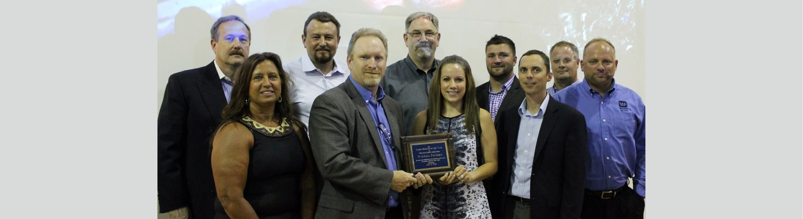 Waupaca Foundry Named Business Of The Year 2016