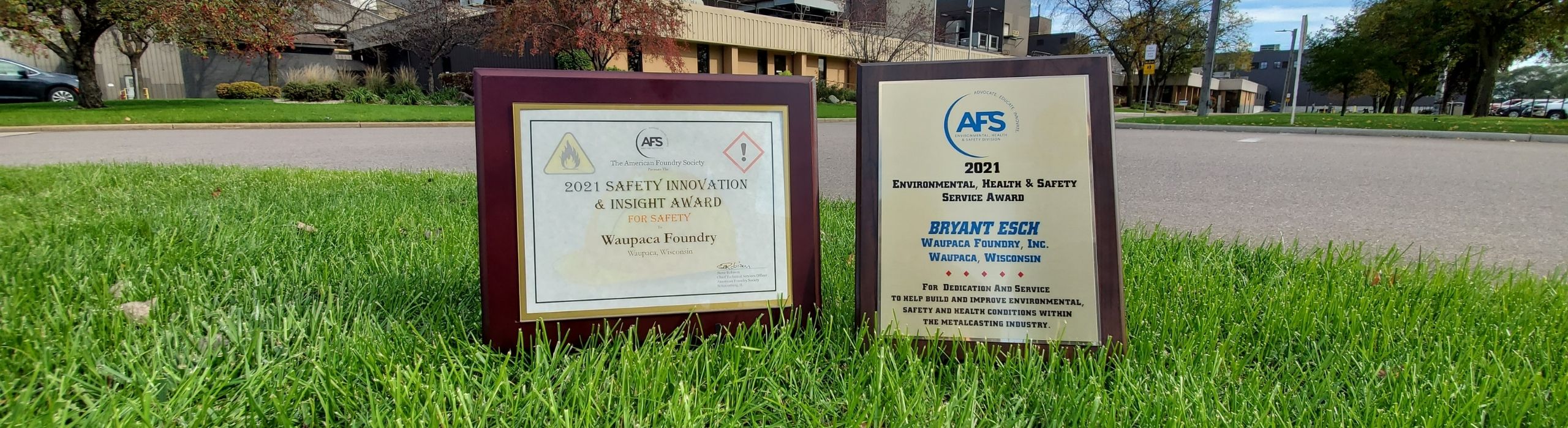 2021 Environmental, Health & Safety Service Award AND Safety Innovation and Insight Award